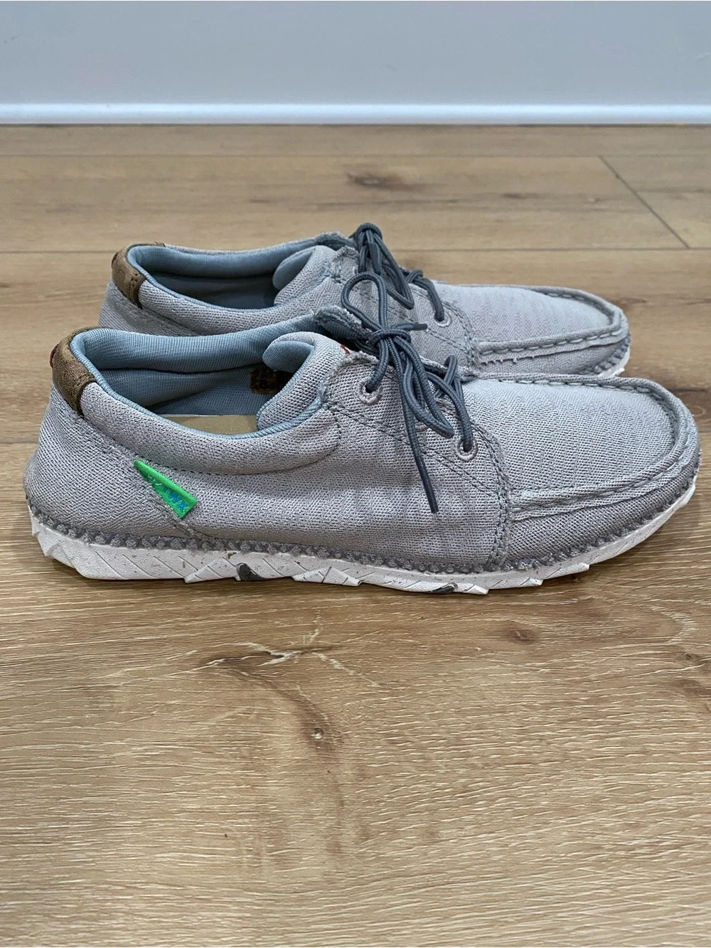 Twisted X Shoes Men’s 8.5 ecoTWX Gray Driving Moc Western Casual Lightweight